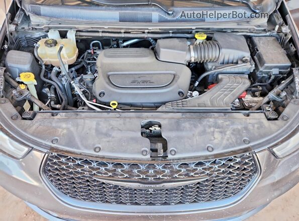 2C4RC1BGXMR593098 2021 CHRYSLER PACIFICA Gray Engine compartment view