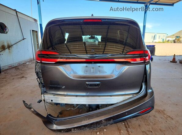 2C4RC1BGXMR593098 2021 CHRYSLER PACIFICA Gray Rear view