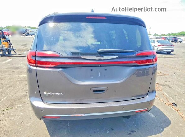 2C4RC1BGXPR546626 2023 CHRYSLER PACIFICA Серый Вид сзади