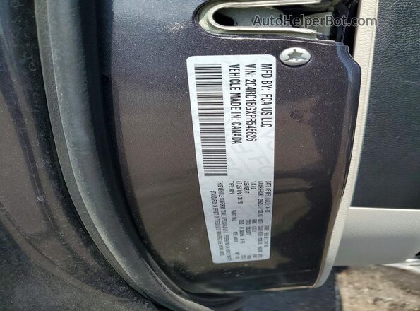 2C4RC1BGXPR546626 2023 CHRYSLER PACIFICA Серый Вид наклейки с VIN-кодом