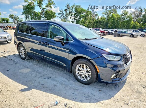 2C4RC1BGXRR101838 2024 CHRYSLER PACIFICA Blue Przód prawy