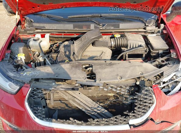 2C4RC1BGXSR509777 2025 CHRYSLER PACIFICA Red Հետևի տեսք