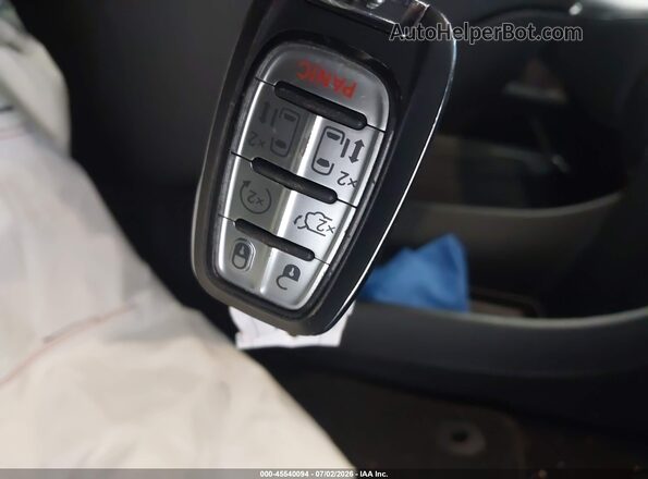 2C4RC1BGXSR509939 2025 CHRYSLER PACIFICA Black Dashboard view
