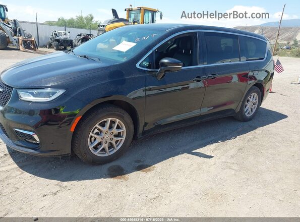 2C4RC1BGXSR510069 2025 CHRYSLER PACIFICA Black Առջևի ձախ երեք քառորդ տեսարան