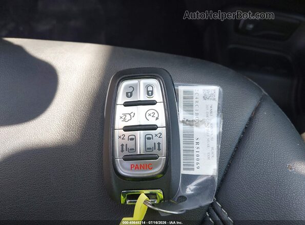 2C4RC1BGXSR510069 2025 CHRYSLER PACIFICA Black Առջևի վահանակի տեսք