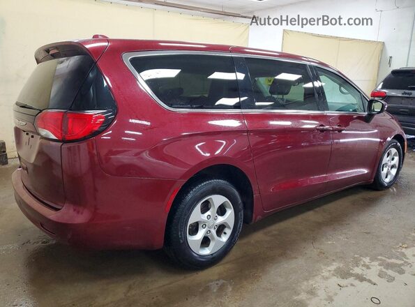 2C4RC1CG0HR522707 2017 CHRYSLER PACIFICA Бордовый Задняя правая четверть