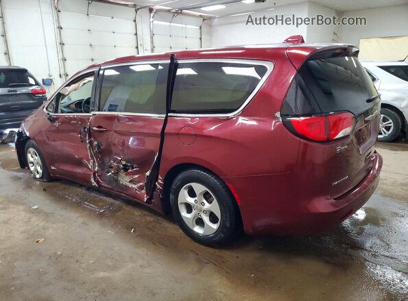 2C4RC1CG0HR522707 2017 CHRYSLER PACIFICA Бордовый Задняя левая четверть