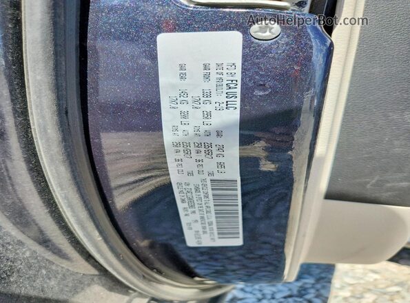 2C4RC1CG0KR652803 2019 CHRYSLER PACIFICA Gray VIN կոդի պիտակի տեսք