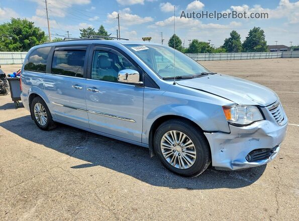 2C4RC1CG1GR190842 2016 CHRYSLER TOWN Blue წინა მარჯვენა