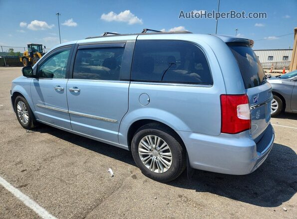 2C4RC1CG1GR190842 2016 CHRYSLER TOWN Blue უკანა მარცხენა
