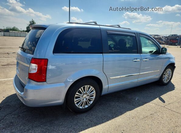 2C4RC1CG1GR190842 2016 CHRYSLER TOWN Blue უკანა მარჯვენა