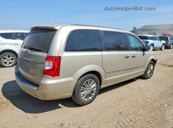 2C4RC1CG1GR190954 2016 CHRYSLER TOWN Золотой Задняя правая четверть