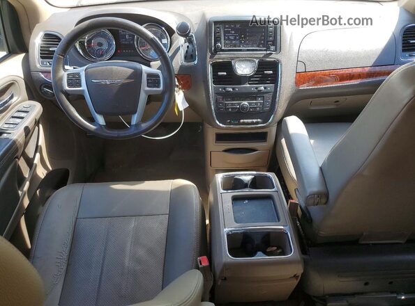 2C4RC1CG1GR190954 2016 CHRYSLER TOWN Золотой Вид панели приборов