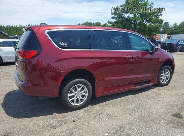 2C4RC1CG1NR135403 2022 CHRYSLER VOYAGER Burgundy Tył prawy