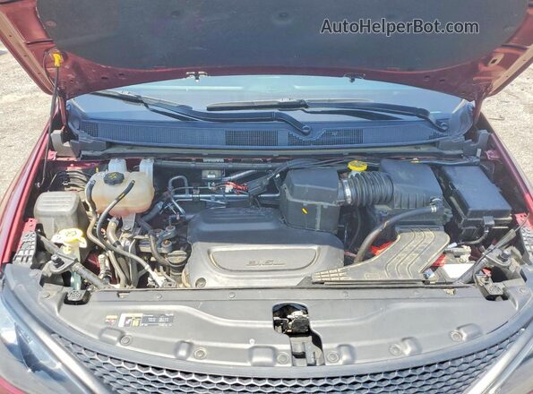 2C4RC1CG1NR135403 2022 CHRYSLER VOYAGER Burgundy Widok komory silnika