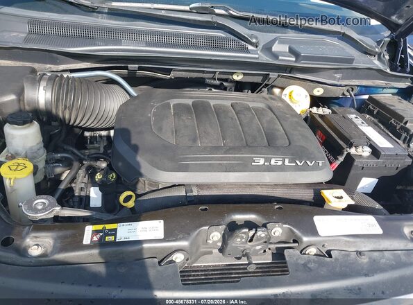 2C4RC1CG2GR104440 2016 CHRYSLER TOWN & COUNTRY Blue Вид ззаду
