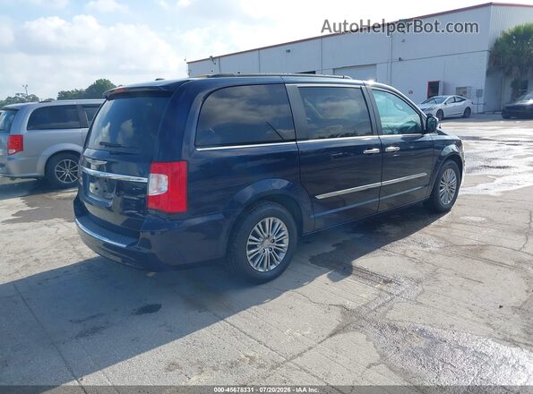 2C4RC1CG2GR104440 2016 CHRYSLER TOWN & COUNTRY Blue Задня права чверть