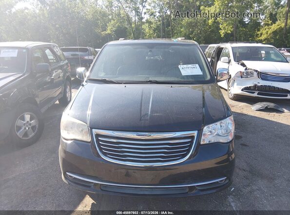 2C4RC1CG2GR190915 2016 CHRYSLER TOWN & COUNTRY Black Widok zestawu wskaźników