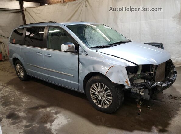2C4RC1CG2GR240437 2016 CHRYSLER TOWN Blue Առջևի աջ