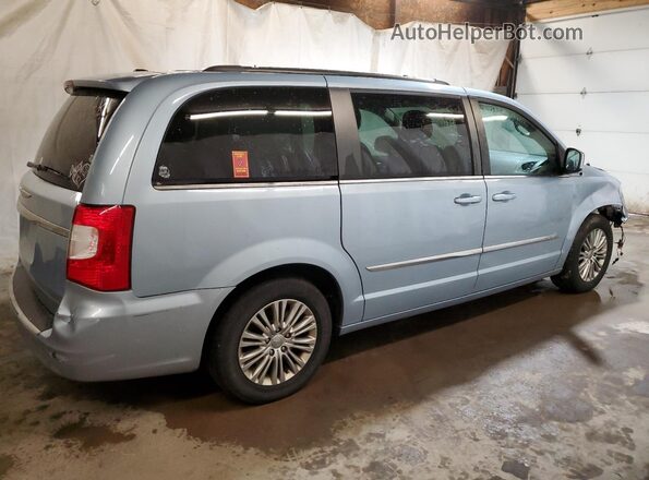 2C4RC1CG2GR240437 2016 CHRYSLER TOWN Blue Հետևի աջ