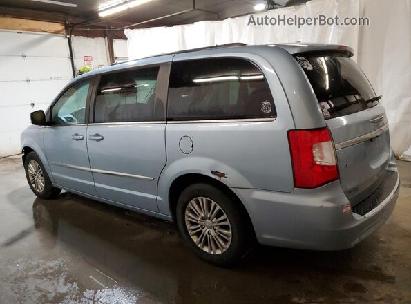2C4RC1CG2GR240437 2016 CHRYSLER TOWN Blue Հետևի ձախ