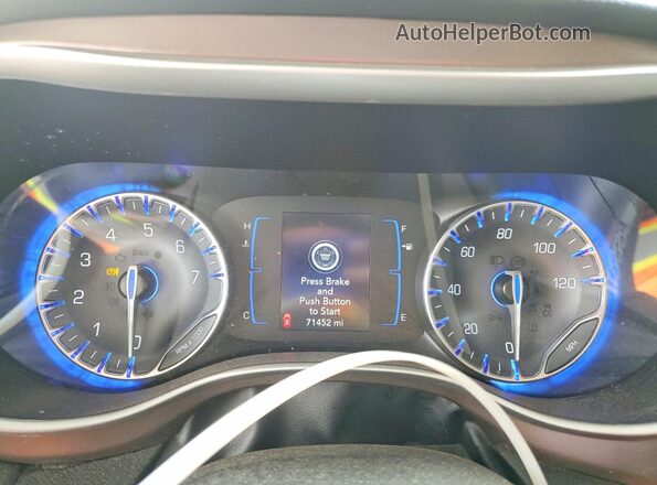 2C4RC1CG2PR511545 2023 CHRYSLER VOYAGER Black Instrument cluster view