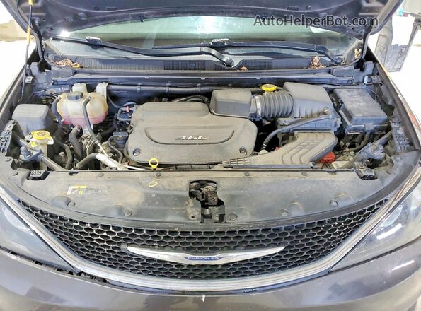 2C4RC1CG3HR684489 2017 CHRYSLER PACIFICA Gray Vista del compartimento del motor