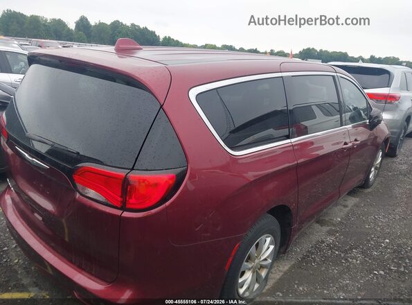 2C4RC1CG3JR106267 2018 CHRYSLER PACIFICA Maroon Rear right