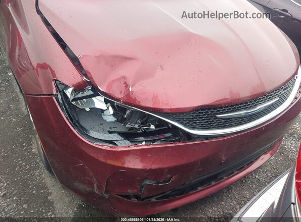 2C4RC1CG3JR106267 2018 CHRYSLER PACIFICA Maroon Front view