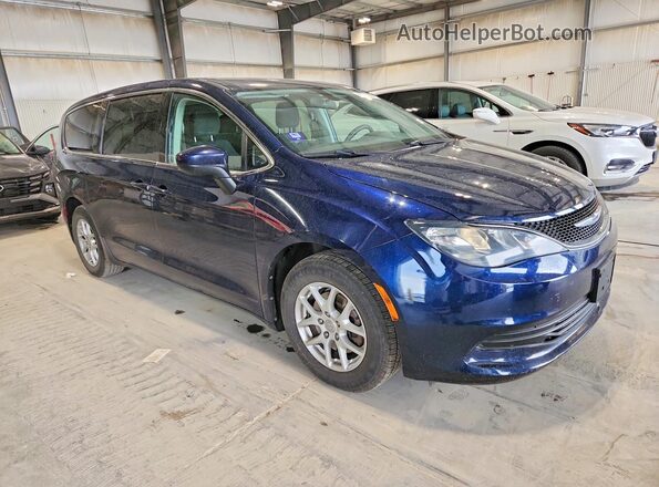 2C4RC1CG4JR148575 2018 CHRYSLER PACIFICA Blue Przód prawy