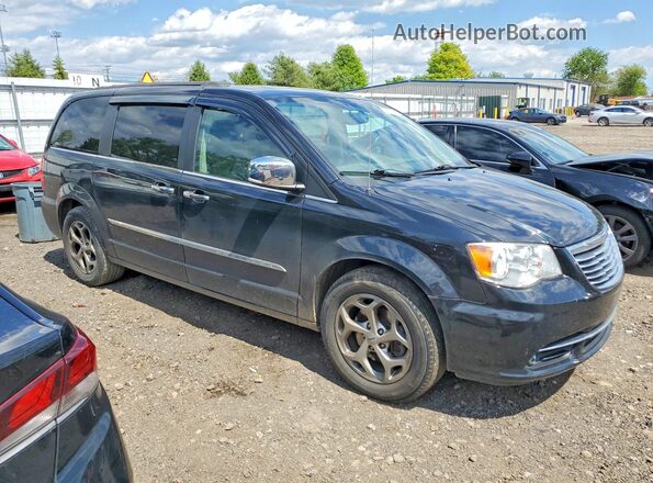2C4RC1CG5GR200708 2016 CHRYSLER TOWN Black Առջևի աջ