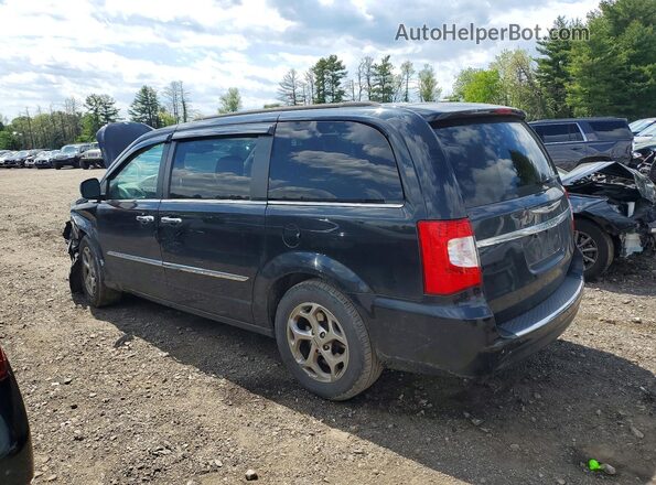 2C4RC1CG5GR200708 2016 CHRYSLER TOWN Black Հետևի ձախ