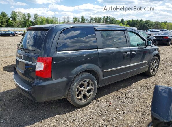 2C4RC1CG5GR200708 2016 CHRYSLER TOWN Black Հետևի աջ