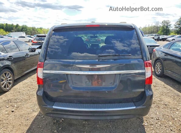 2C4RC1CG5GR200708 2016 CHRYSLER TOWN Black Հետևի տեսք