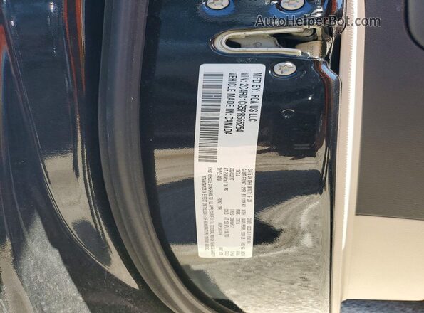 2C4RC1CG5PR566264 2023 CHRYSLER VOYAGER Черный Вид наклейки с VIN-кодом