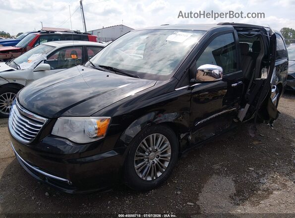 2C4RC1CG6GR247438 2016 CHRYSLER TOWN & COUNTRY Black Вид спереду