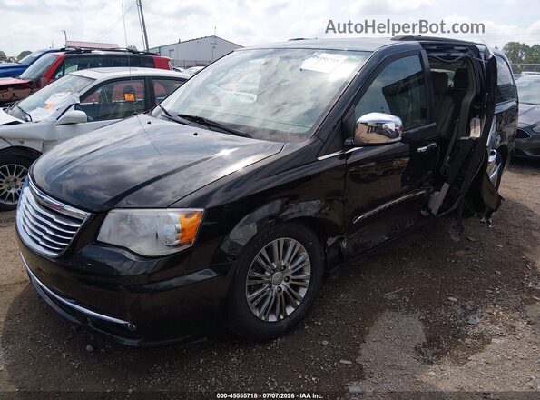 2C4RC1CG6GR247438 2016 CHRYSLER TOWN & COUNTRY Black Передня ліва чверть