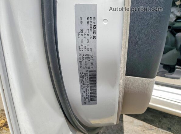 2C4RC1CG6HR708722 2017 CHRYSLER PACIFICA White VIN sticker view