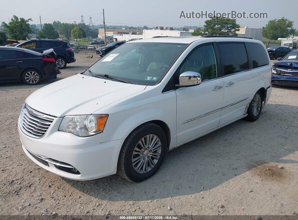 2C4RC1CG7GR159272 2016 CHRYSLER TOWN & COUNTRY White Vista tres cuartos delantera izquierda