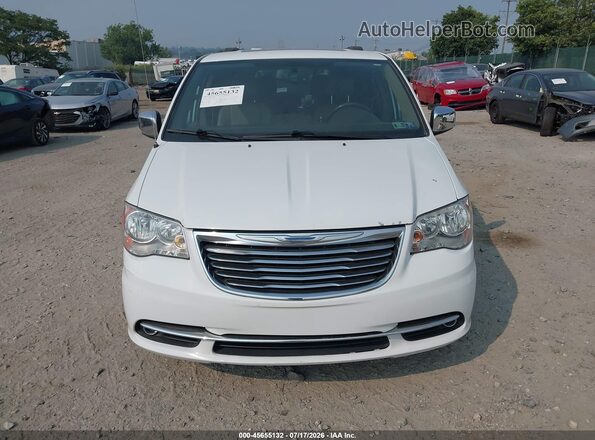 2C4RC1CG7GR159272 2016 CHRYSLER TOWN & COUNTRY White Vista del cuadro de instrumentos