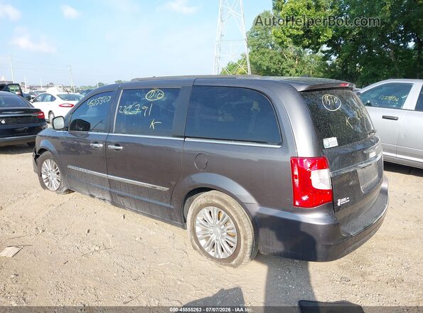 2C4RC1CG7GR222791 2016 CHRYSLER TOWN & COUNTRY Gray Задня ліва чверть