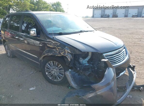 2C4RC1CG7GR222791 2016 CHRYSLER TOWN & COUNTRY Gray Вид спереду