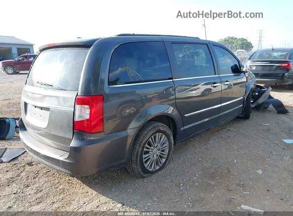 2C4RC1CG7GR222791 2016 CHRYSLER TOWN & COUNTRY Gray Задня права чверть