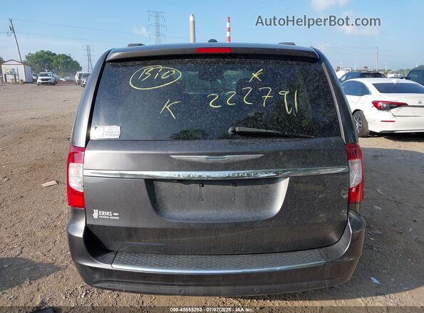 2C4RC1CG7GR222791 2016 CHRYSLER TOWN & COUNTRY Gray 