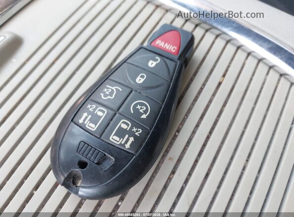 2C4RC1CG7GR222791 2016 CHRYSLER TOWN & COUNTRY Gray Вид панелі приладів