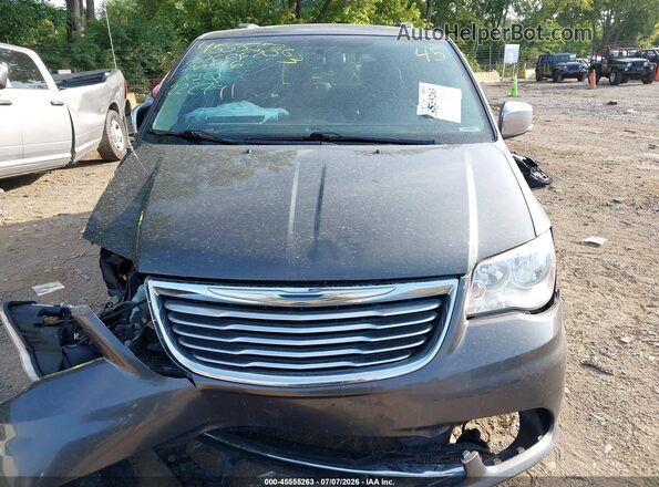 2C4RC1CG7GR222791 2016 CHRYSLER TOWN & COUNTRY Gray Вид щитка приладів
