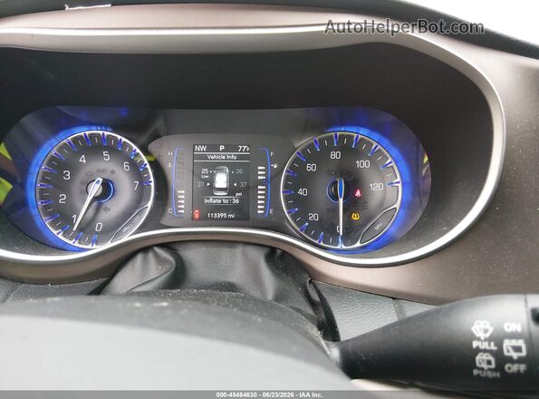 2C4RC1CG7MR577861 2021 CHRYSLER VOYAGER Black უკანა სავარძლების ხედი