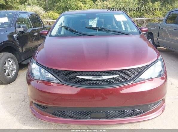 2C4RC1CG7PR566427 2023 CHRYSLER VOYAGER Red Vista frontal