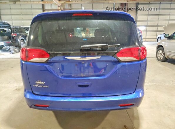 2C4RC1CG8MR574290 2021 CHRYSLER VOYAGER Blue Widok z tyłu