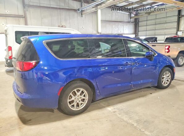 2C4RC1CG8MR574290 2021 CHRYSLER VOYAGER Blue Tył prawy